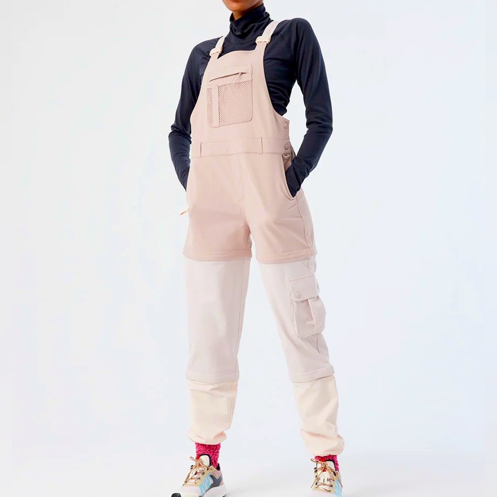 Outdoor Voices RekTrek Zip Off Overalls - New Without Tags
